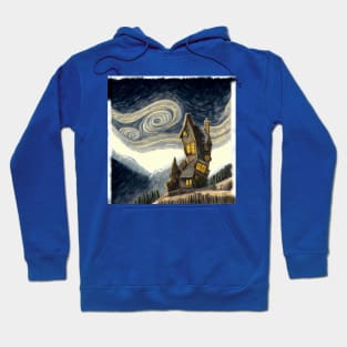 Starry Night Above The Shrieking Shack Hoodie